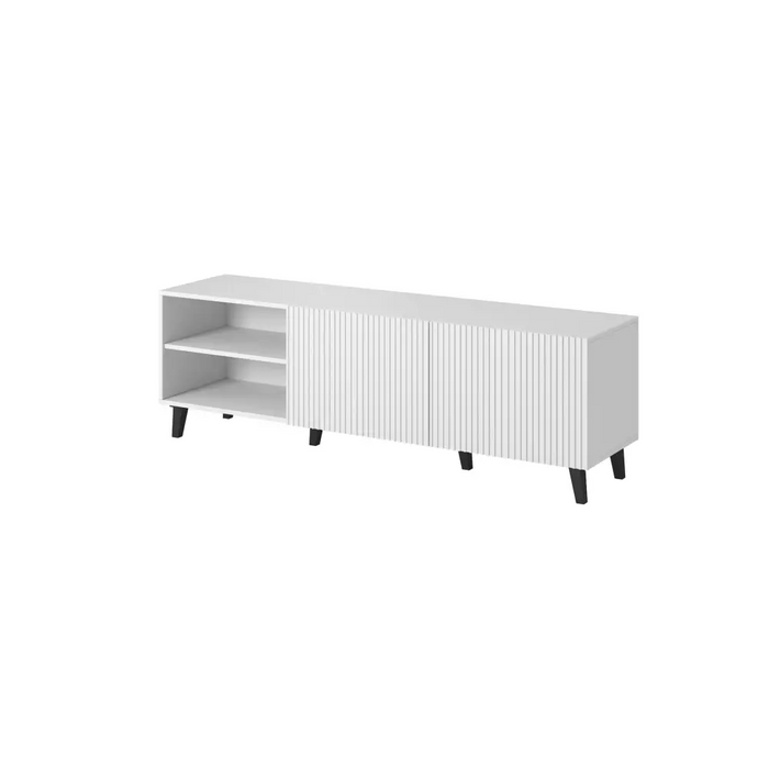 Cama RTV cabinet PAFOS 150x42x52 white matt - TV cabinets made of furniture boardSTV-ZPM<<<TV cabinetsSTV<<<ActionPL