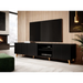Cama RTV cabinet PAFOS 200x42x52 Black matt - TV cabinets made of furniture boardSTV-ZPM<<<TV cabinetsSTV<<<ActionPL