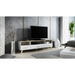 Cama RTV stand LOTTA 180cm white + sonoma oak - TV cabinets made of furniture boardSTV-ZPM<<<TV cabinetsSTV<<<ActionPL