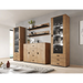 Cama set of two shelves 125cm SOHO lefkas oak/black - Furniture wooden shelvesPOL-DRE<<<Furniture shelvesPOL<<<ActionPL
