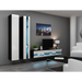 Cama Shelf unit VIGO NEW 180/40/30 black/white gloss - Wooden shelvesRGA-DRE<<<ShelvesRGA<<<ActionPL