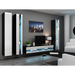 Cama Shelf unit VIGO NEW 180/40/30 black/white gloss - Wooden shelvesRGA-DRE<<<ShelvesRGA<<<ActionPL