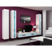 Cama Shelf unit VIGO NEW 180/40/30 white/white gloss - Wooden shelvesRGA-DRE<<<ShelvesRGA<<<ActionPL