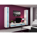 Cama Shelf unit VIGO NEW 180/40/30 white/white gloss - Wooden shelvesRGA-DRE<<<ShelvesRGA<<<ActionPL