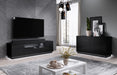 Cama sideboard 2D REJA black gloss/black gloss - Chests of drawers made of furniture boardKOY-ZPM<<<ChestsKOY<<<ActionPL