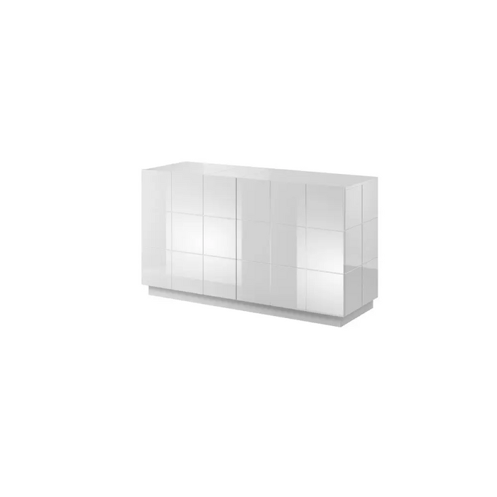 Cama sideboard 2D REJA white gloss/white gloss - Chests of drawers made of furniture boardKOY-ZPM<<<ChestsKOY<<<ActionPL