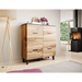 Cama sideboard LOTTA 110 4D wotan oak + mat black - Chests of drawers made of furniture