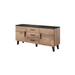 Cama sideboard LOTTA 150 2D3S wotan oak + mat black - Chests of drawers made of furniture