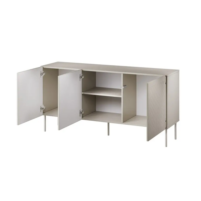 Cama SIENA chest of drawers 150,5x40x75 matt cashmere - Chests of drawers made of furniture