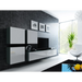 Cama Square cabinet VIGO 50/50/30 grey/white gloss - Wooden shelvesRGA-DRE<<<ShelvesRGA<<<ActionPL