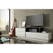 Cama TV cabinet SIGMA 3 180 white/white gloss + black - TV cabinets made of furniture boardSTV-ZPM<<<TV