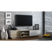 Cama TV cabinet SIGMA1 180 sonoma oak/white gloss - TV cabinets made of furniture boardSTV-ZPM<<<TV