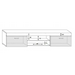Cama TV stand 200 SAMBA white/white gloss - TV cabinets made of furniture boardSTV-ZPM<<<TV cabinetsSTV<<<ActionPL