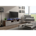 Cama TV stand EVORA 200 plum tree/grey gloss - TV cabinets made of furniture boardSTV-ZPM<<<TV cabinetsSTV<<<ActionPL