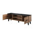 Cama TV stand LOTTA 160 2D2K wotan oak/mat black - TV cabinets made of furniture boardSTV-ZPM<<<TV