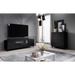 Cama TV stand REJA black gloss/black gloss - TV cabinets made of furniture boardSTV-ZPM<<<TV cabinetsSTV<<<ActionPL