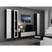 Cama TV stand VIGO 140 30/140/40 black/white gloss - TV cabinets made of furniture boardSTV-ZPM<<<TV