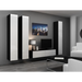 Cama TV stand VIGO 140 30/140/40 black/white gloss - TV cabinets made of furniture boardSTV-ZPM<<<TV