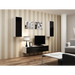 Cama TV stand VIGO 140 30/140/40 white/black gloss - TV cabinets made of furniture boardSTV-ZPM<<<TV