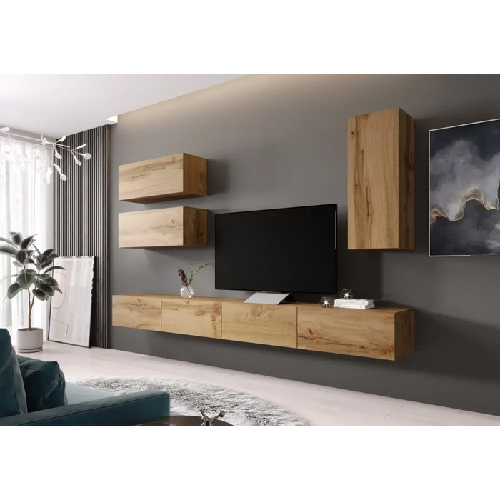 Cama TV stand VIGO 140 30/140/40 wotan oak - TV cabinets made of furniture boardSTV-ZPM<<<TV cabinetsSTV<<<ActionPL