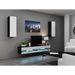 Cama TV stand VIGO NEW 30/140/40 black/white gloss - TV cabinets made of furniture boardSTV-ZPM<<<TV