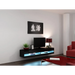 Cama TV stand VIGO NEW 30/180/40 black/black gloss - TV cabinets made of furniture boardSTV-ZPM<<<TV