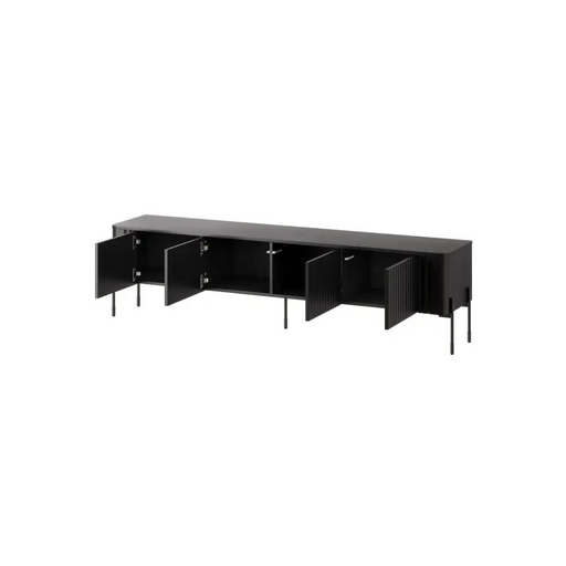 Cama VERA TV cabinet 190x40x50 matt black - TV cabinets made of furniture boardSTV-ZPM<<<TV cabinetsSTV<<<ActionPL