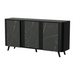 Cama VOLARE chest of drawers 151 x 39 x 75 cm black/san sebastian - Chests of drawers made of furniture