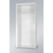 Cama wardrobe SAMBA white/white gloss - Openable cabinetsSZF-OTW<<<WardrobesSZF<<<ActionPL