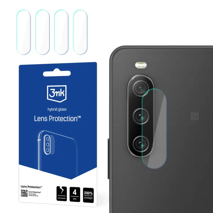Camera Cover 3mk Lens Protection for Sony Xperia 10 IV - Cell phone tempered glass<<<HurtelXML