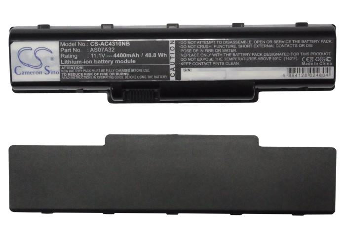 Laptop battery CAMERON SINO, Acer Aspire 4310/4520/4710/4920/4930G AS07A41/ASO7A42, 11.1V, 4400mAh