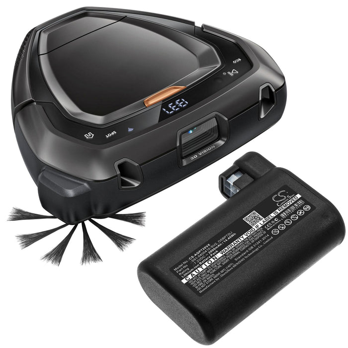 Vacuum cleaner battery ELECTROLUX 900257877, Osiris, RX8, RX9; AEG 900258195 LiIon 7.2V 2000mAh CAMERON SINO