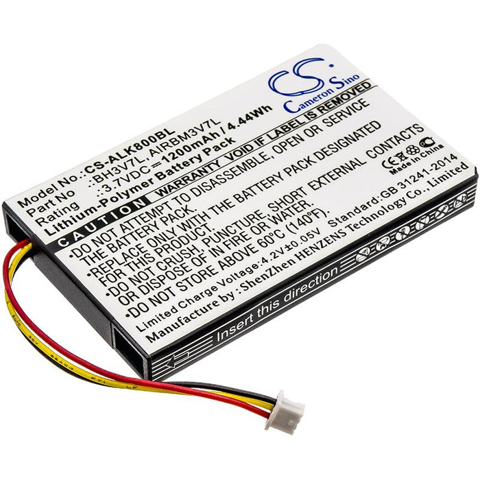 Autec Air A4, A6, A8 Faucet Remote Control Battery BH3V7L LIPo 3.7V 1200mAh Cameron Sino
