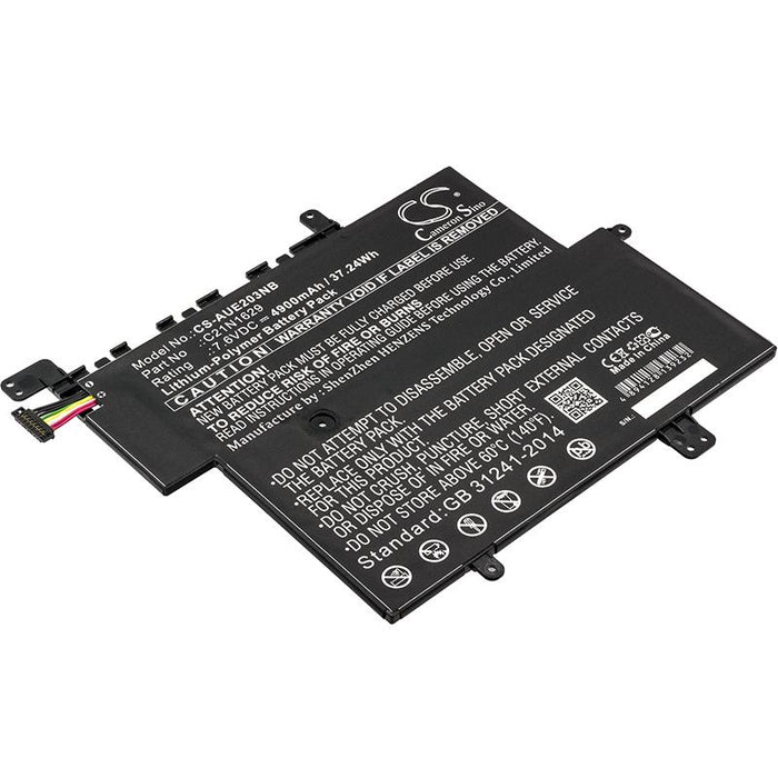 Battery for laptop ASUS E203 VivoBook E12 C21N1629 CS-AUE203NB 7.6V 4900mAh CAMERON SINO