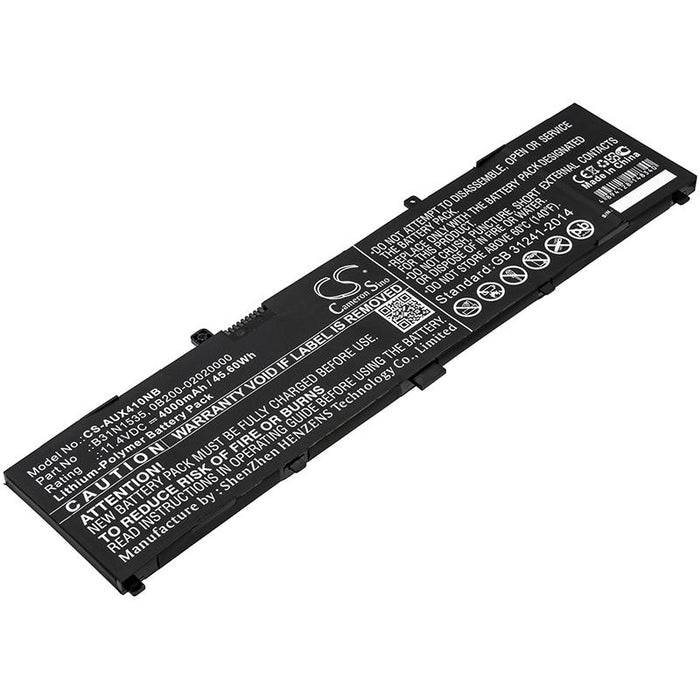 Battery for laptop ASUS UX310 UX410A B31N1535 CS-AUX410NB 11.1V 4400mAh CAMERON SINO
