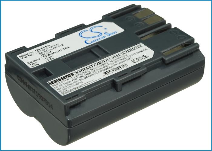 Camera battery CANON BP-511 LiIon 7.4V 1500mAh CAMERON SINO