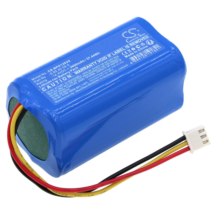Battery for vacuum cleaner Blaupunkt BPK-VCBB1XB, BPK-VCBB1XBN LiIon 14.4V 2600mAh CAMERON SINO
