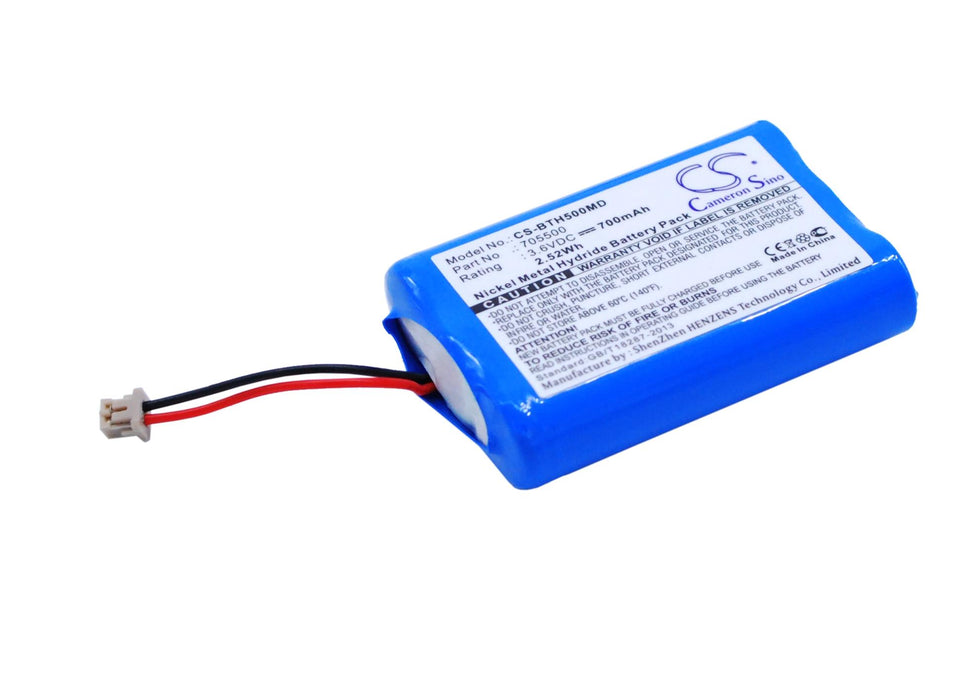 Battery for electronic pipettes Cameron Sino Transferpette 705500 Ni-MH 3.6V 700mAh