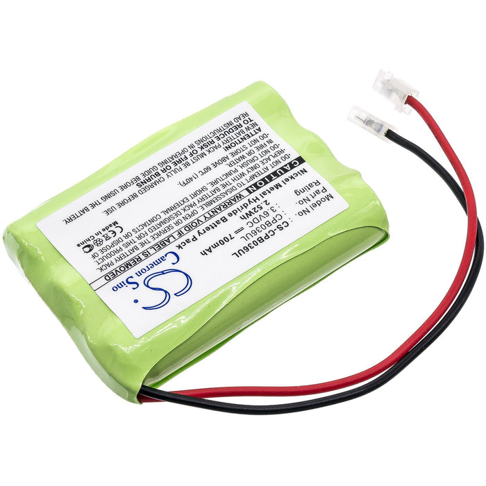 Phone battery 3* AAA 3.6V NiMH 700mAh GPT207 /universal conector/ for Panasonic KX-TC1210 Cameron Sino