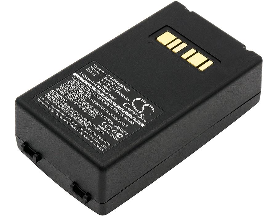 Battery for barcode scanner Datalogic Falcon X3 X4 94ACC1386 LiIon 3.7V 6800mAh Cameron Sino