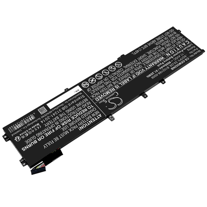 Laptop Battery DELL XPS 15 9560 Precision 5520 CS-DEM552NB 11.4V 8000mAh CAMERON SINO