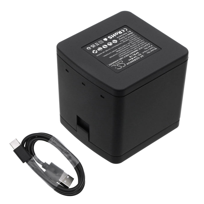 Camera Battery Charger with Three Sockets GoPro 9/ 10 / 11 / 12 With USB-C Cameron Sino