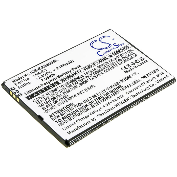 Mobile phone battery EMPORIA Smart 3 AK-S3 LiPo 3.8V 2100mAh CAMERON SINO
