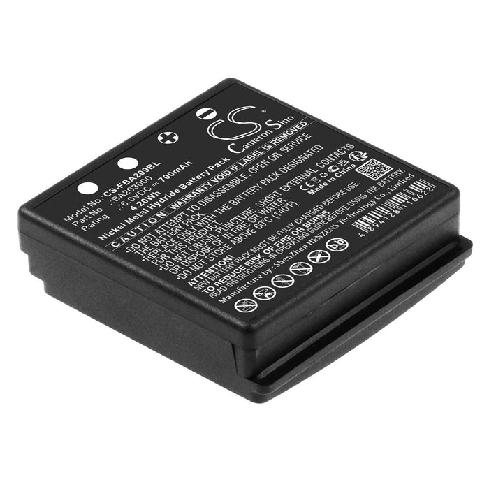 HBC Radiomatic Eco Faucet Remote Control Battery, Micron 4.6 SPECTRUM 1.2 FUB9NM BA209060 NIMH 6V 700mAh Black Cameron Sino