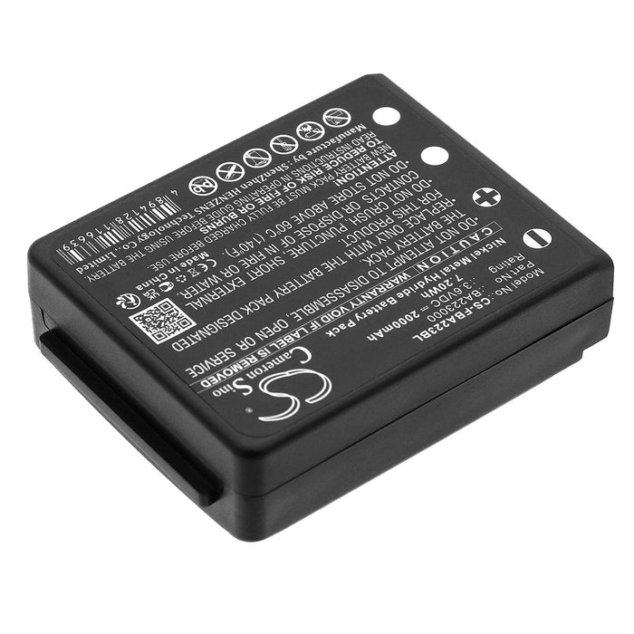 HBC Radiomatic Quadrix, Micron 4,5,6,7 Faucet Remote Control Battery BA223000 NIMH 3.6V 2000mAh Black Cameron Sino