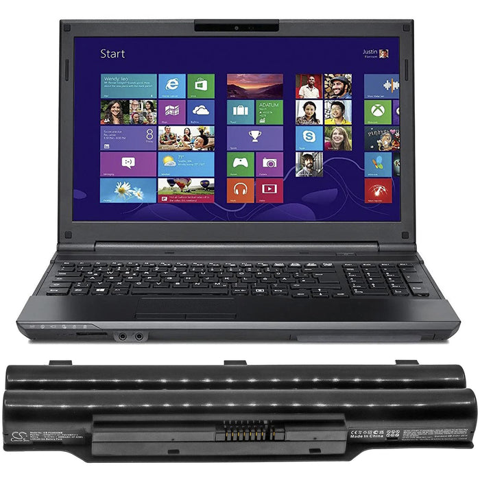 Laptop Battery FUJITSU AH532/AH512/AH502/A532 FPCBP331 FMVNBP213 10.8V 4400mAh CAMERON SINO