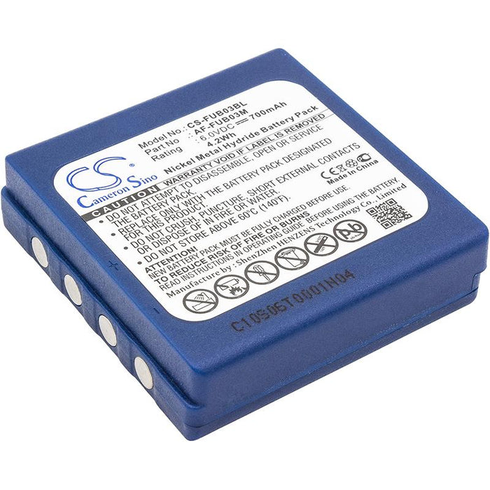 Remote Control Battery for Faucet HBC FUB3A, Radiomatic BA203060, Hetronic TGA, Abitron TGA NIMH 6V 700mAh Cameron Sino
