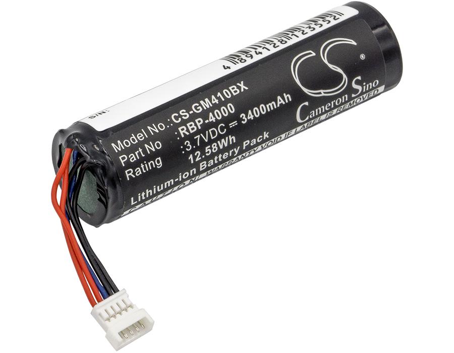Battery for barcode scanner Datalogic GM4100 GM4300, Gryphon RBP-GM40 RBP-4000 LiIon 3.7V 3400mAh Cameron Sino