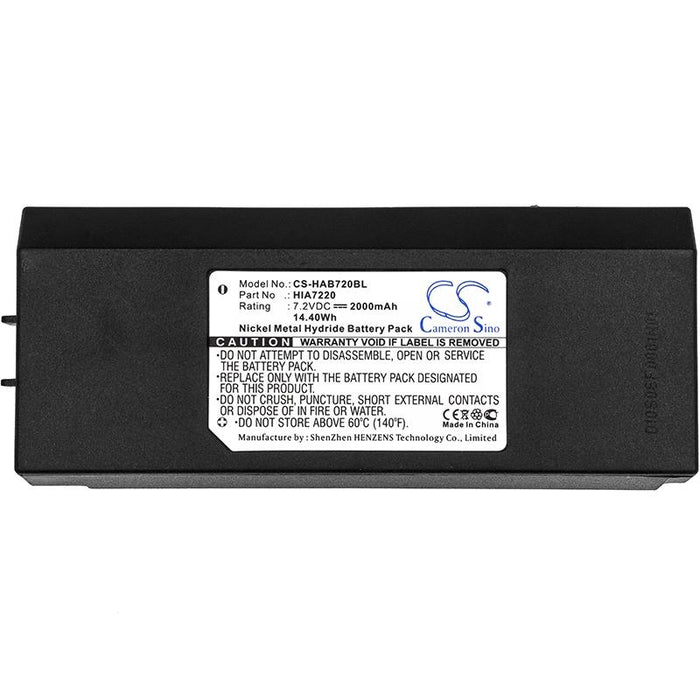 Crane Remote Control Battery HIAB XS Drive H3786692 HIA7220 NIMH 7.2V 2000mAh Cameron Sino