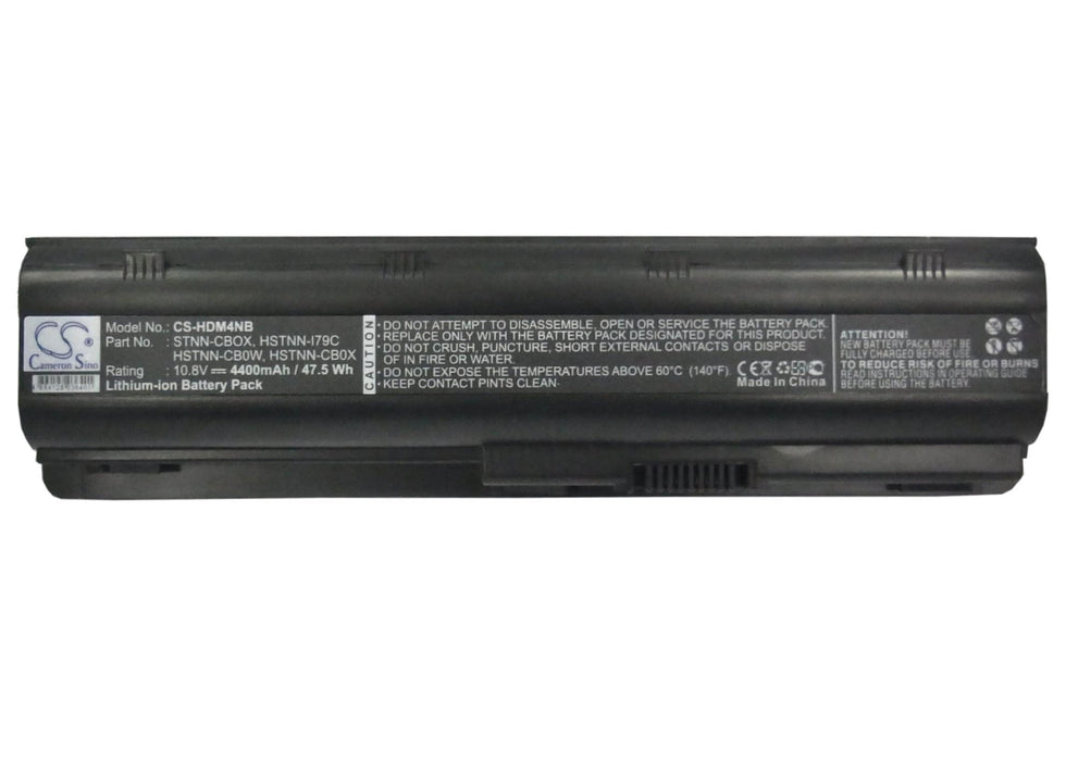 Battery for laptop HP G32/G42/G62/G72 Presario CQ31/CQ42 CB0W / DB0W 10.8V, 4400mAh, Black CAMERON SINO